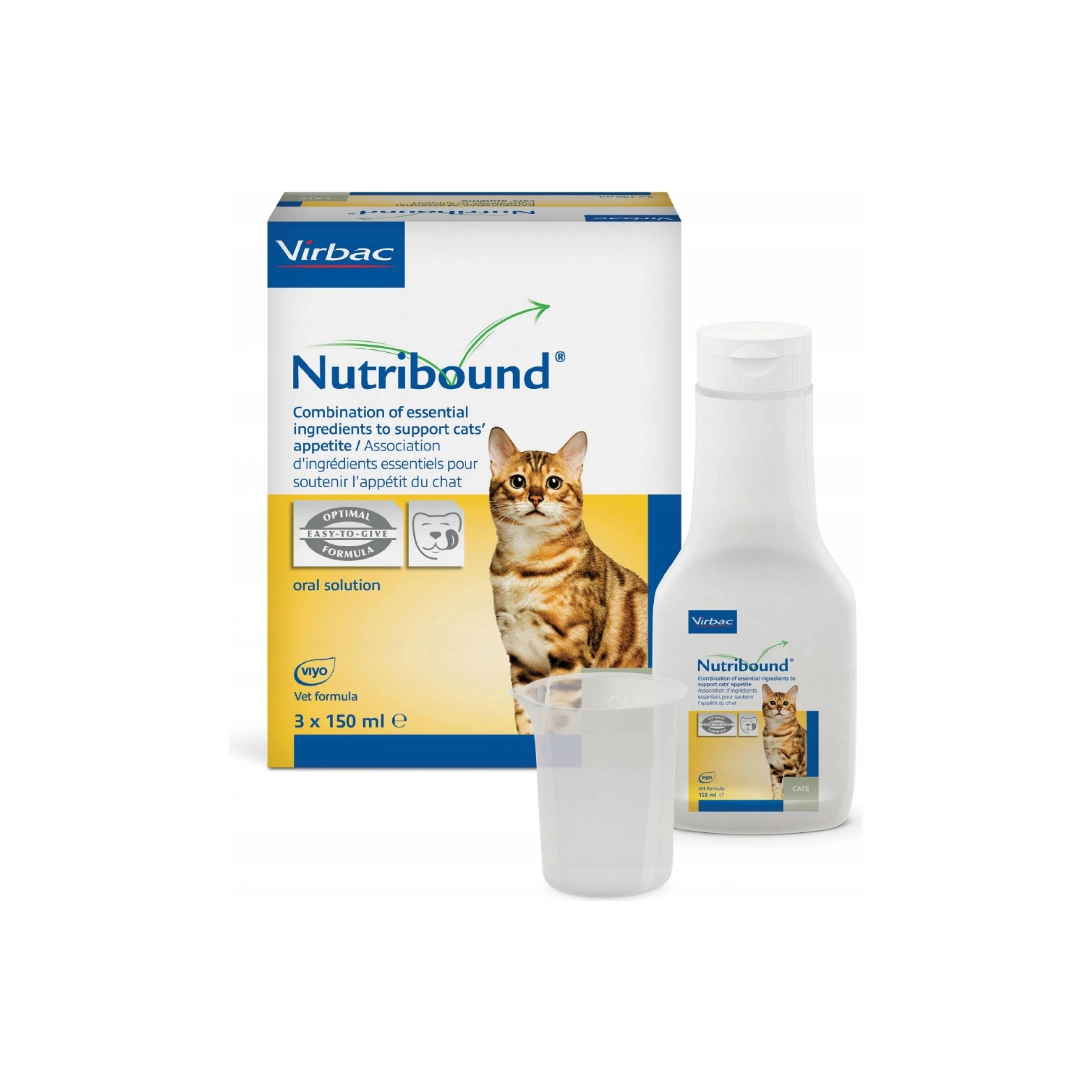Virbac Nutribound Cat 3 x 150 ml